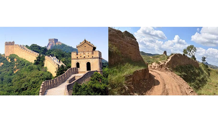 China’s Great Wall damaged by workers looking for shortcut
