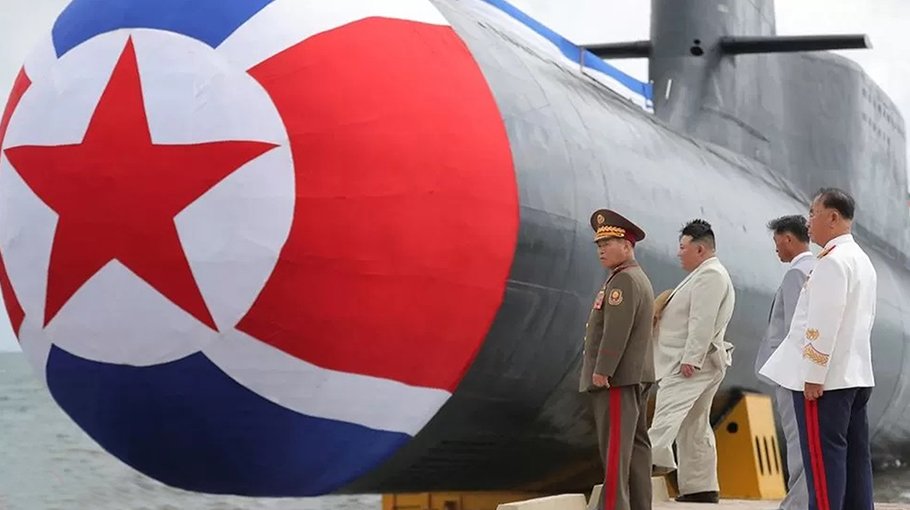 N Korea’s Kim Jong Un reveals ‘nuclear attack submarine’