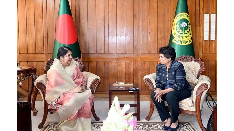 UNDP delegation meets Speaker