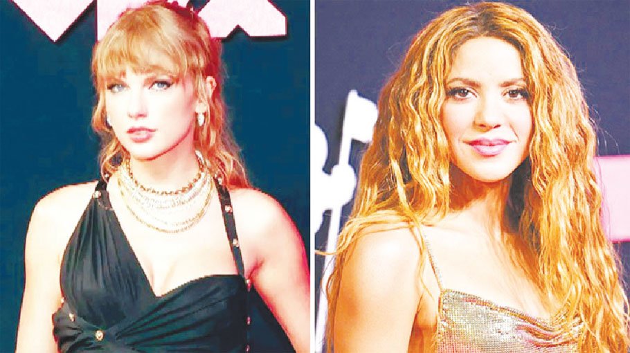 Taylor Swift, Shakira shine at MTV Video Music Awards