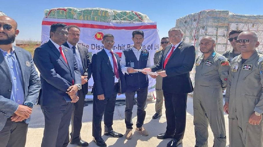 Bangladesh sends humanitarian aid to flood-hit Libya