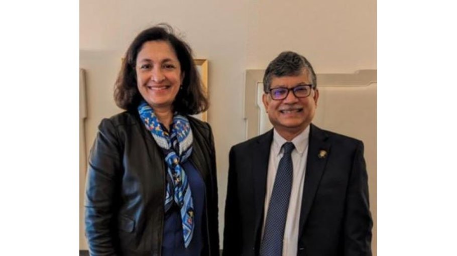 US Under Sec Zeya meets foreign  secretary