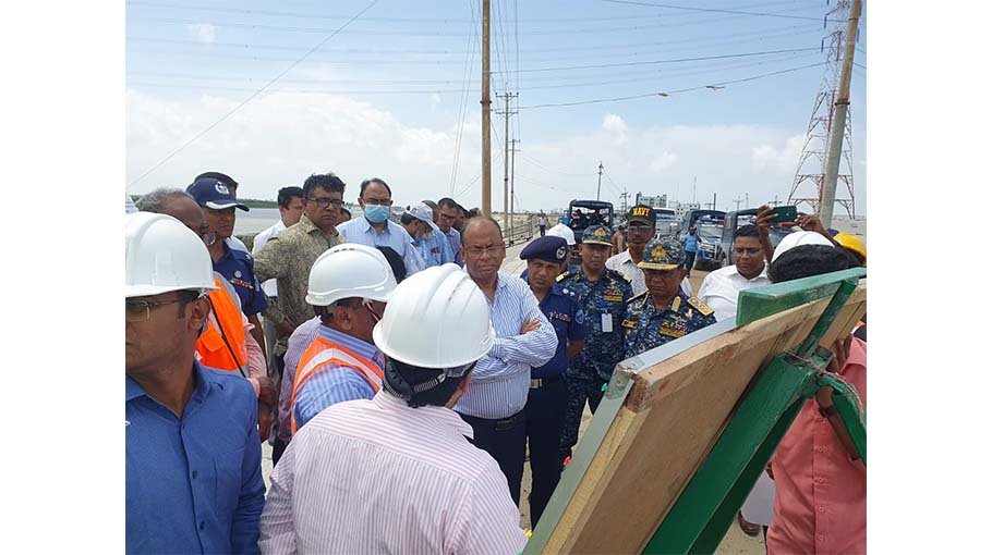 PM’s Principal Secretary inspects Matarbari Power Project