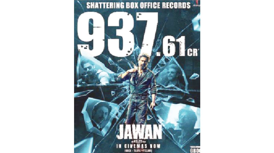 Box office: SRK’s Jawan grosses 937 crore worldwide