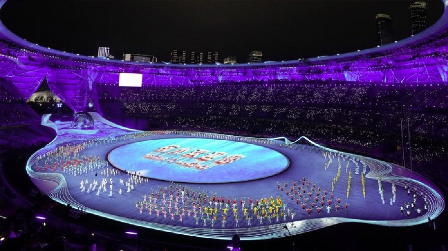 Asian Games kicks off with dazzling opening