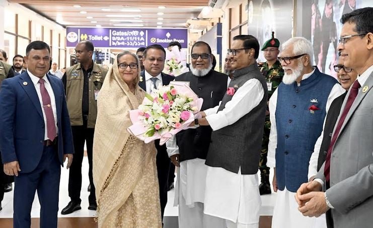 PM returns home ending USA, UK tour