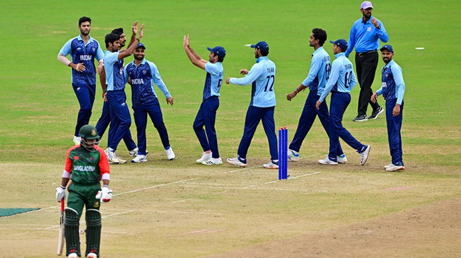 India crush Bangladesh to reach Asian  Games final