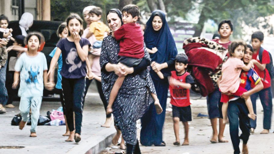 Israeli strikes kill 2,215, Gaza People fear ground offensive