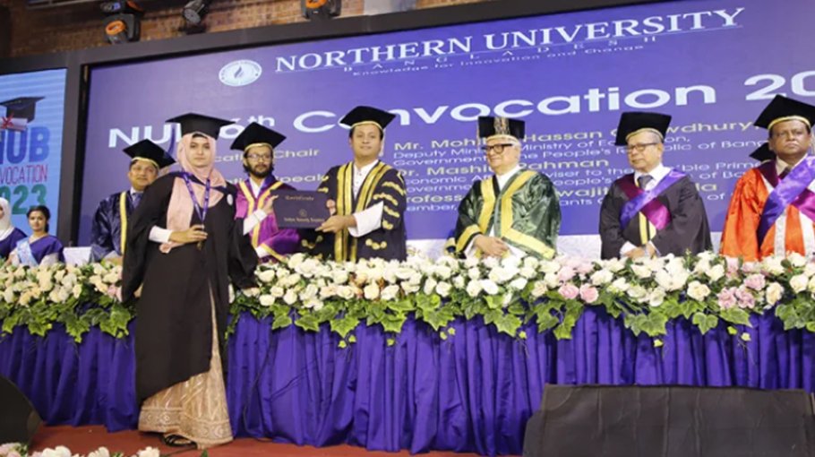 6th convocation of Northern University Bangladesh held