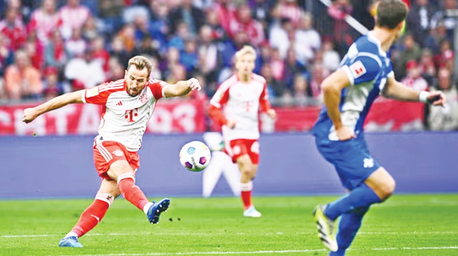 Kane slams hat-trick as Bayern trounce Darmstadt by 8-0