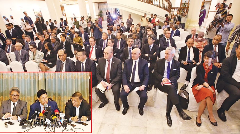 Momen cautions foreign envoys 