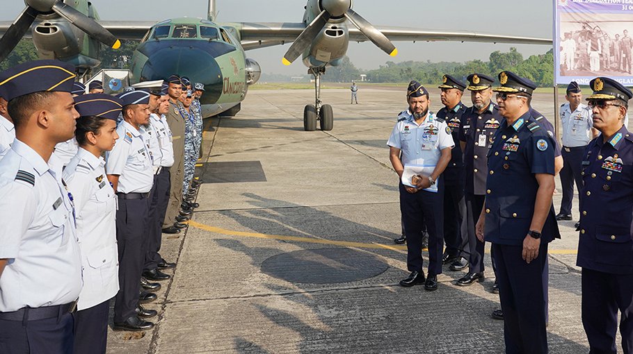 BAF delegation leaves for India 