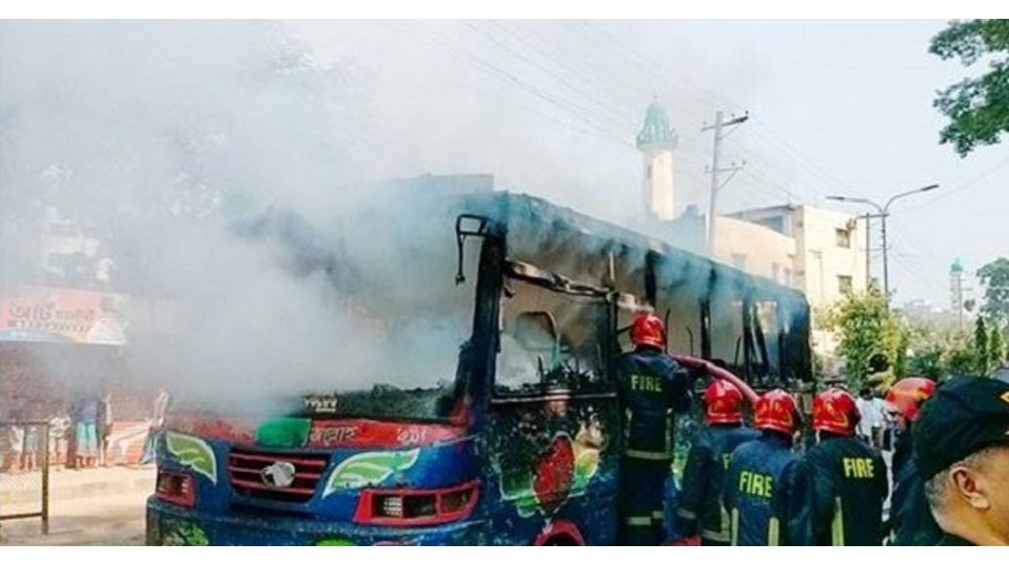 BNP-Jamaat terrors continue arson attacks 