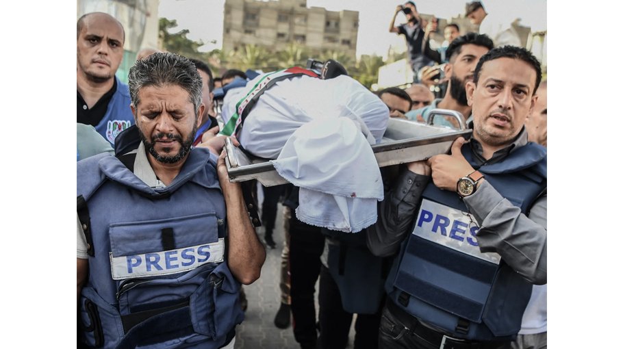 Israel’s war on Gaza puts  journalists in peril