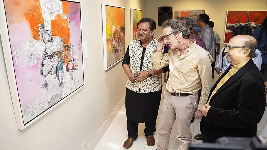Anupam’s solo art show ‘Poetrimage’ begins at AFD