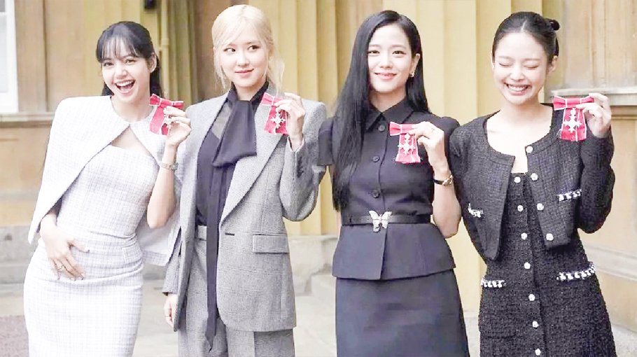 BLACKPINK gets MBE honours from King Charles III