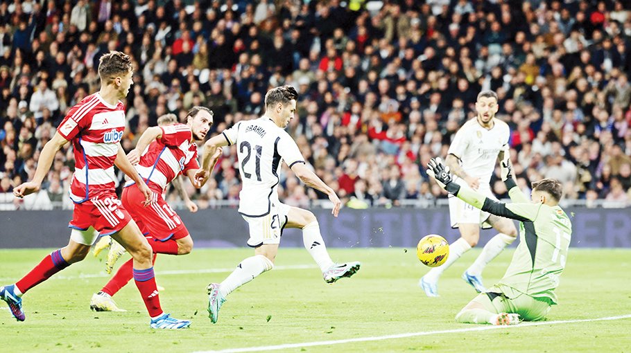 Diaz, Rodrygo on target as Real see off Granada