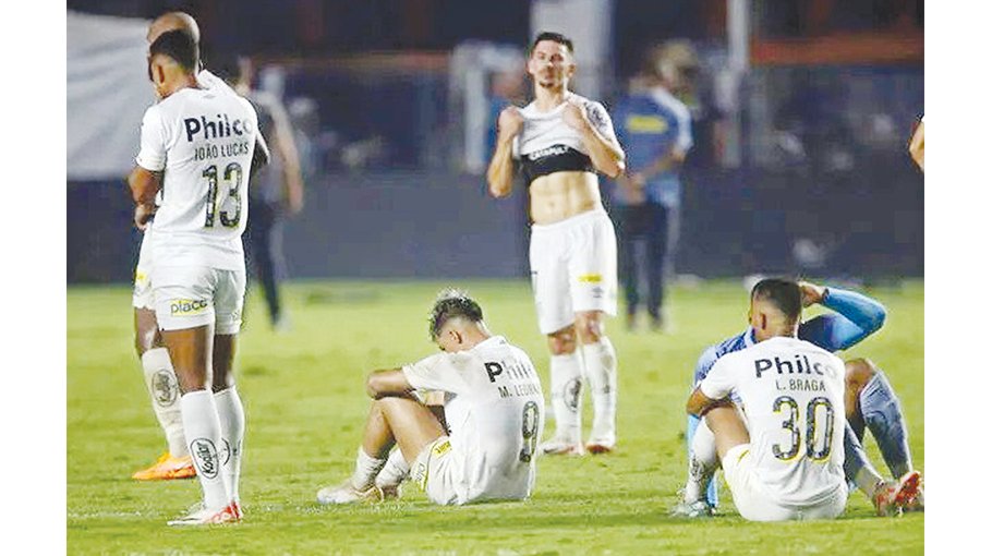Pele, Neymar’s Santos suffer first-ever relegation 