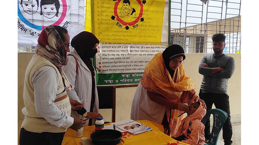 34, 306 children fed Vitamin A+ capsule in Ishwardi 