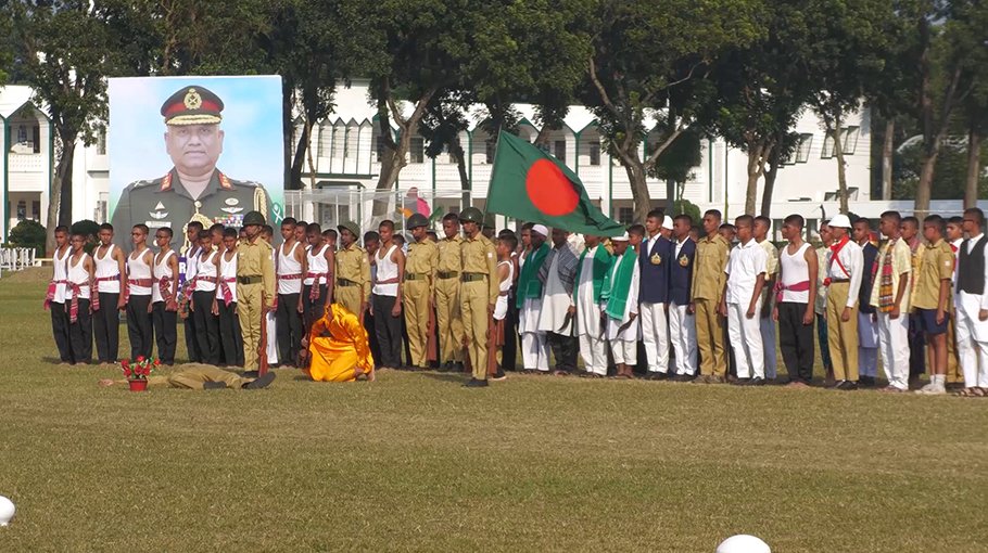 Annual sports competition   of Jhenaidah Cadet   College held