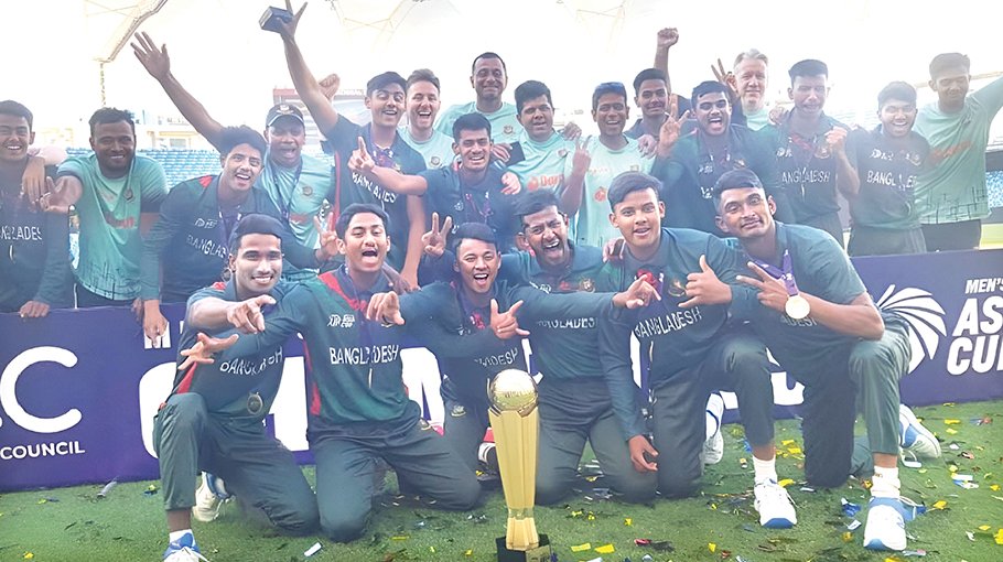 Bangladesh win U-19 Asia Cup title