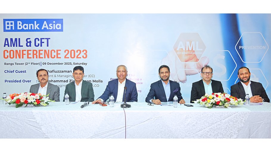 Bank Asia holds AML & CFT conference 