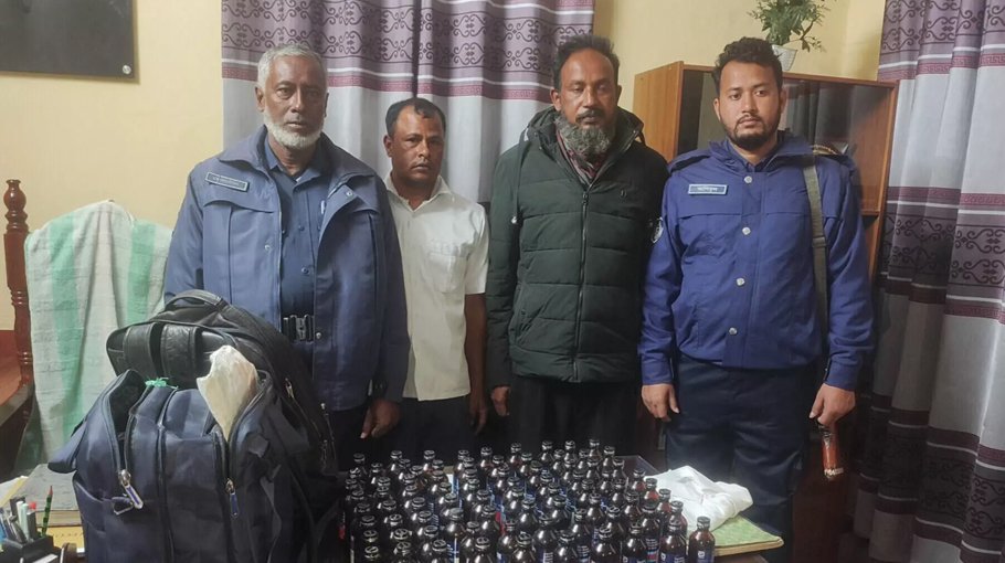 Train operator, attendant held with phensedyl 