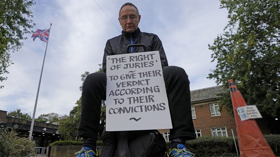 Right to protest under threat in Britain