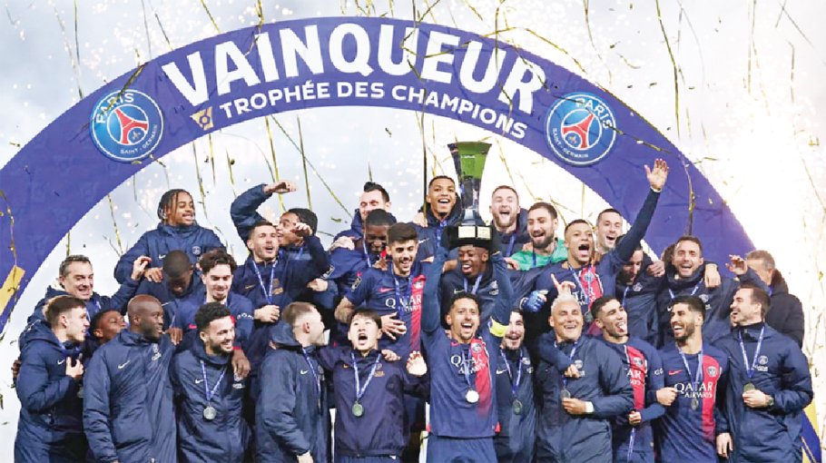 PSG clinch French Champions Trophy 