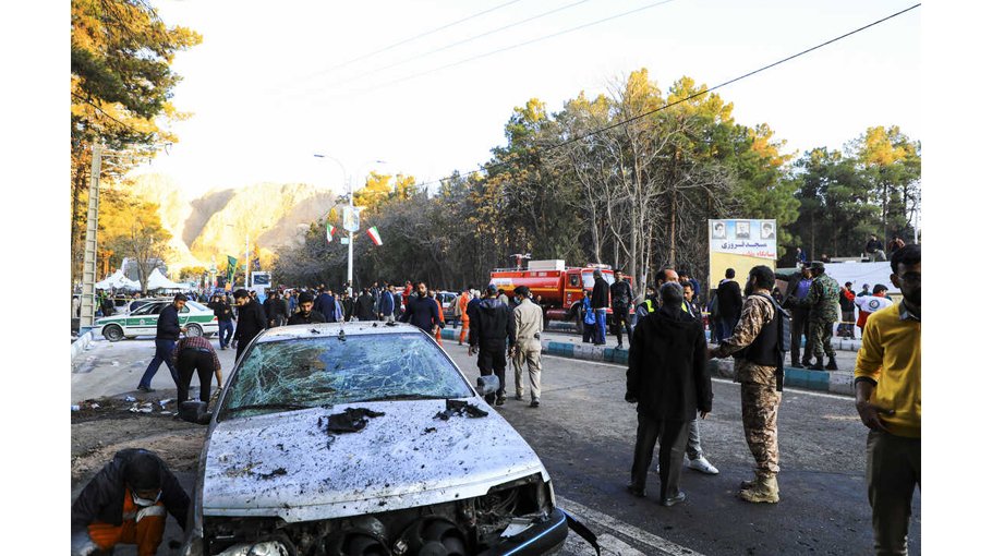 IS claims responsibility for Iran suicide bombings 