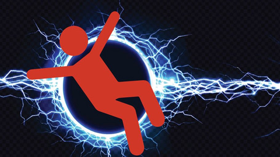 Day labourer  electrocuted