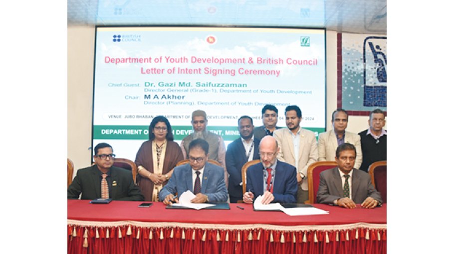 DYD, British Council to work for empowering Bangladeshi youths 