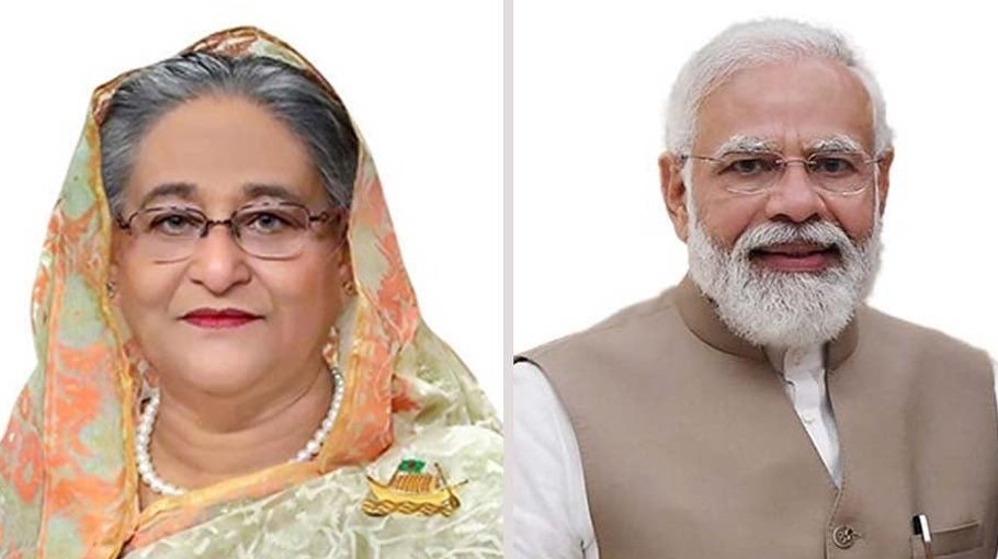 Modi phones Sheikh Hasina, greets   on her victory