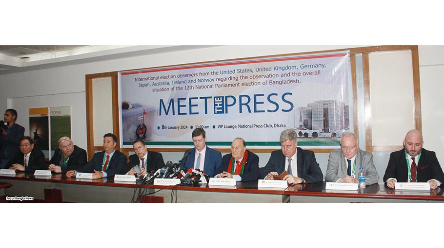 Foreign observers term polls free, fair