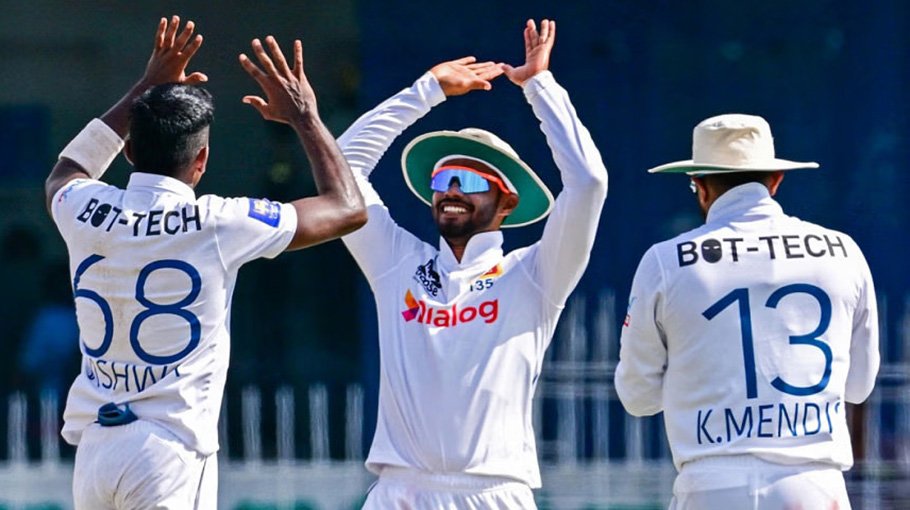 SL take command in Afghan Test