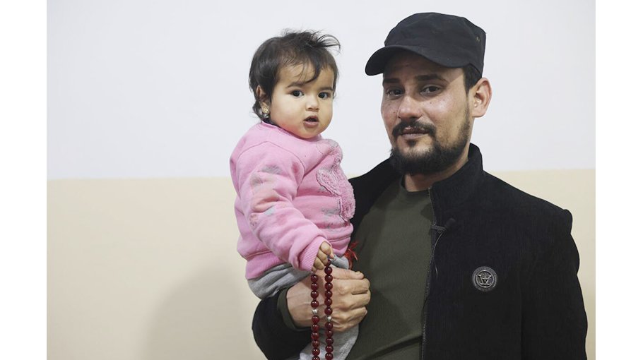 Orphaned children adjust to the loss bit by bit