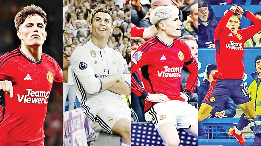 Garnacho ready to follow Ronaldo’s footsteps