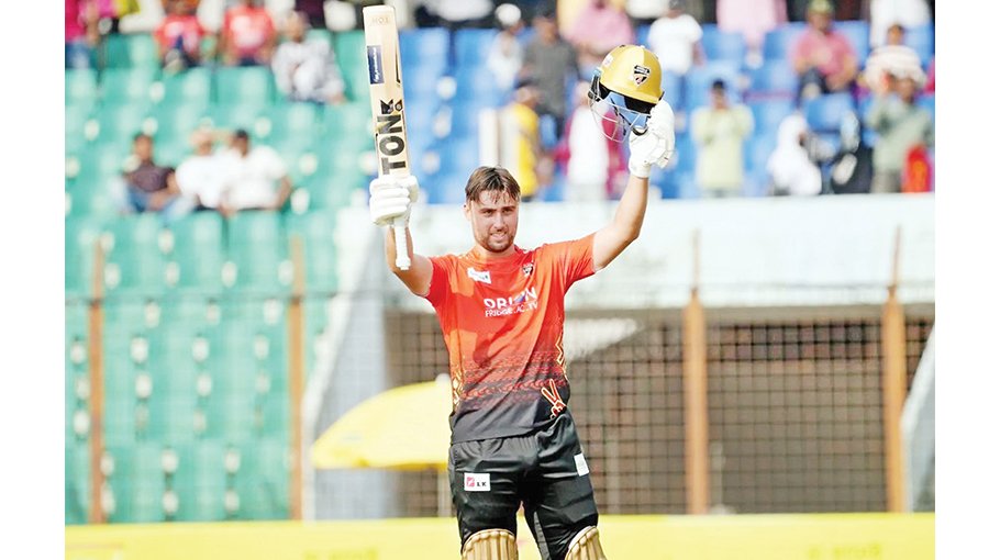 Jacks hits ton as Comilla rout Chattogram