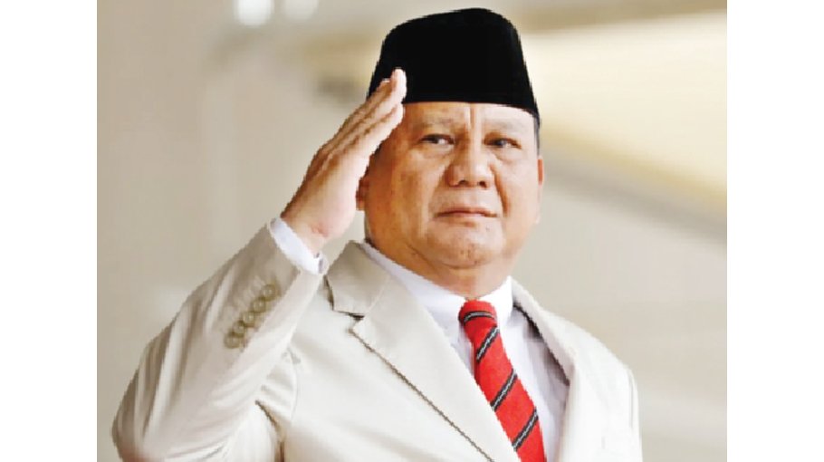 Defence Minister  Subianto leading