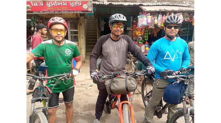 Journey to promote bicycle riding 