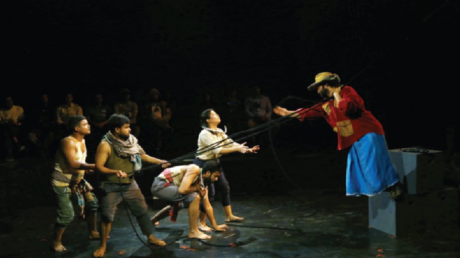  DU Theatre Dept presents their show ‘Siddhanta’