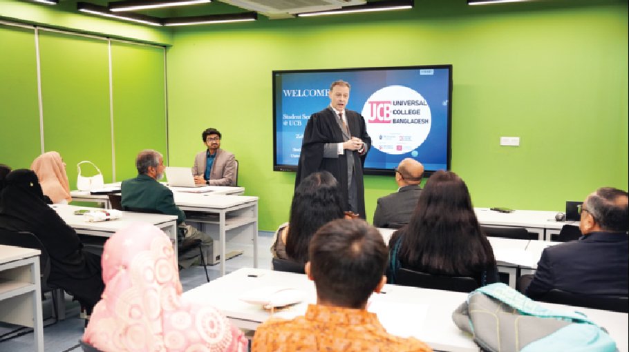 UCB welcomes new diploma students of Monash college 