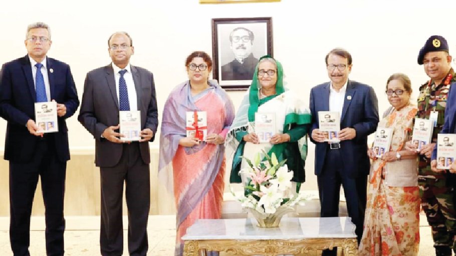 PM unveils two books  containing her speeches