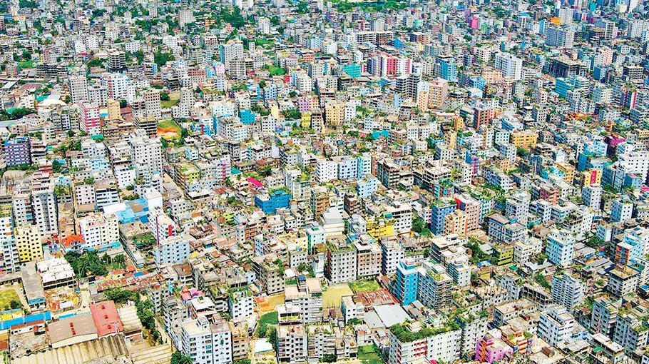 Buildings rise at will!