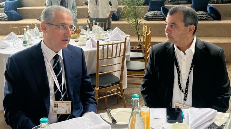 Saber holds talks with COP29 President Designate