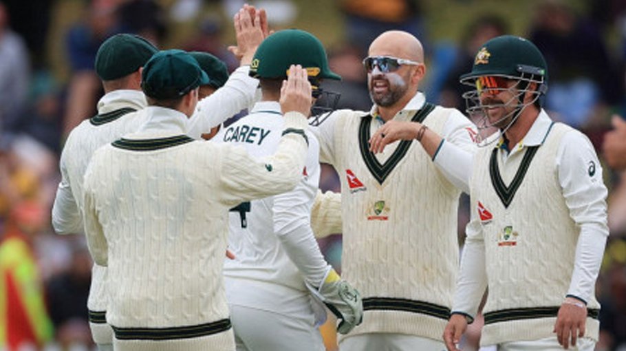 Lyon spins Australia to handsome victory
