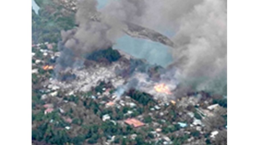 Five killed as Myanmar junta jet strafes monastery housing displaced people