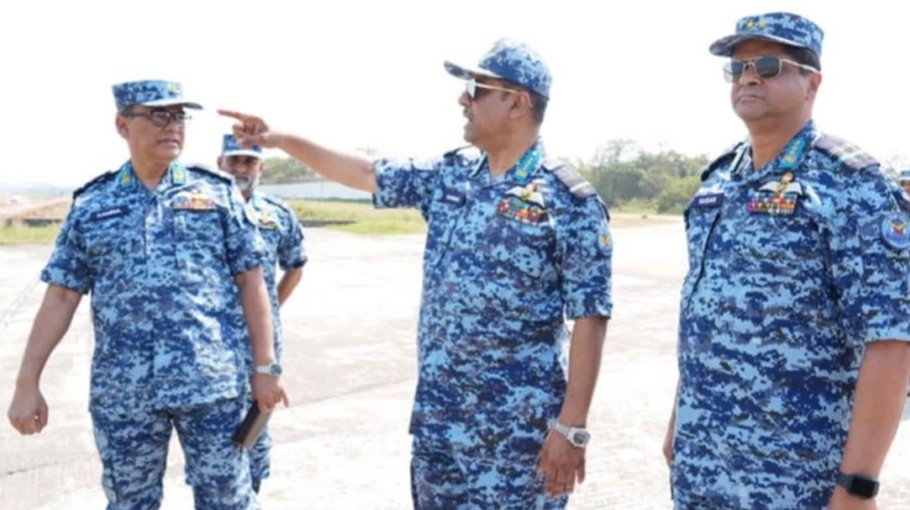 Air chief inspects annual exercise 