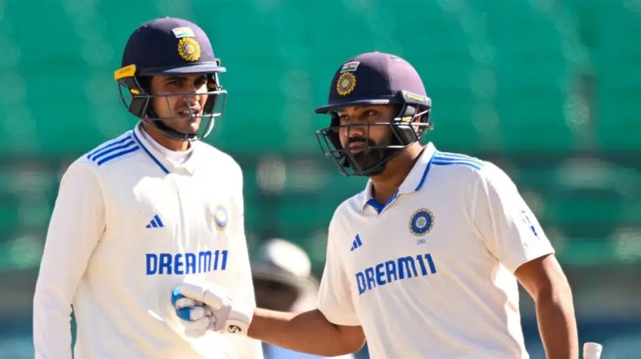 Rohit and Gill centuries lay the base for India's show of dominance 