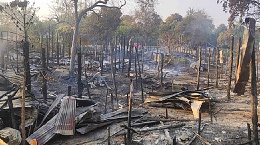 Myanmar Junta bombs villages near ancient town in mandalay